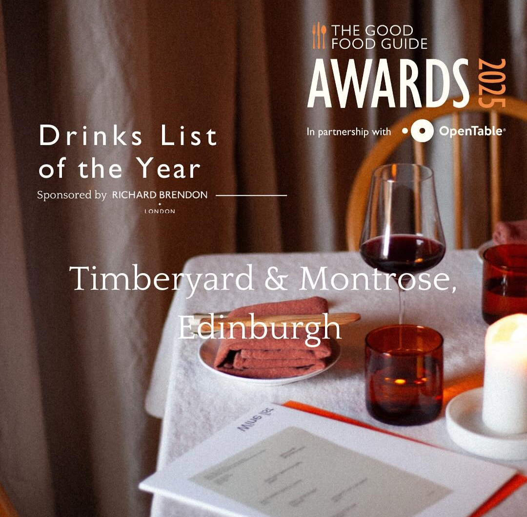 Image for Winner of the Drinks List of the Year Award at the Good Food Guide Awards 2025