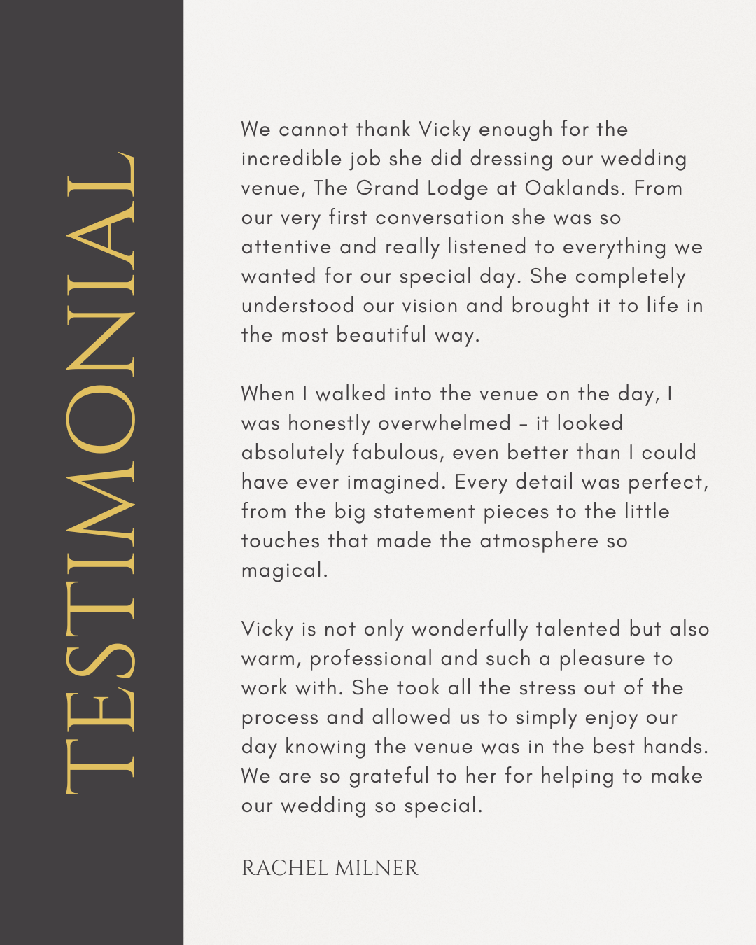 Image for Testimonials 5* Review