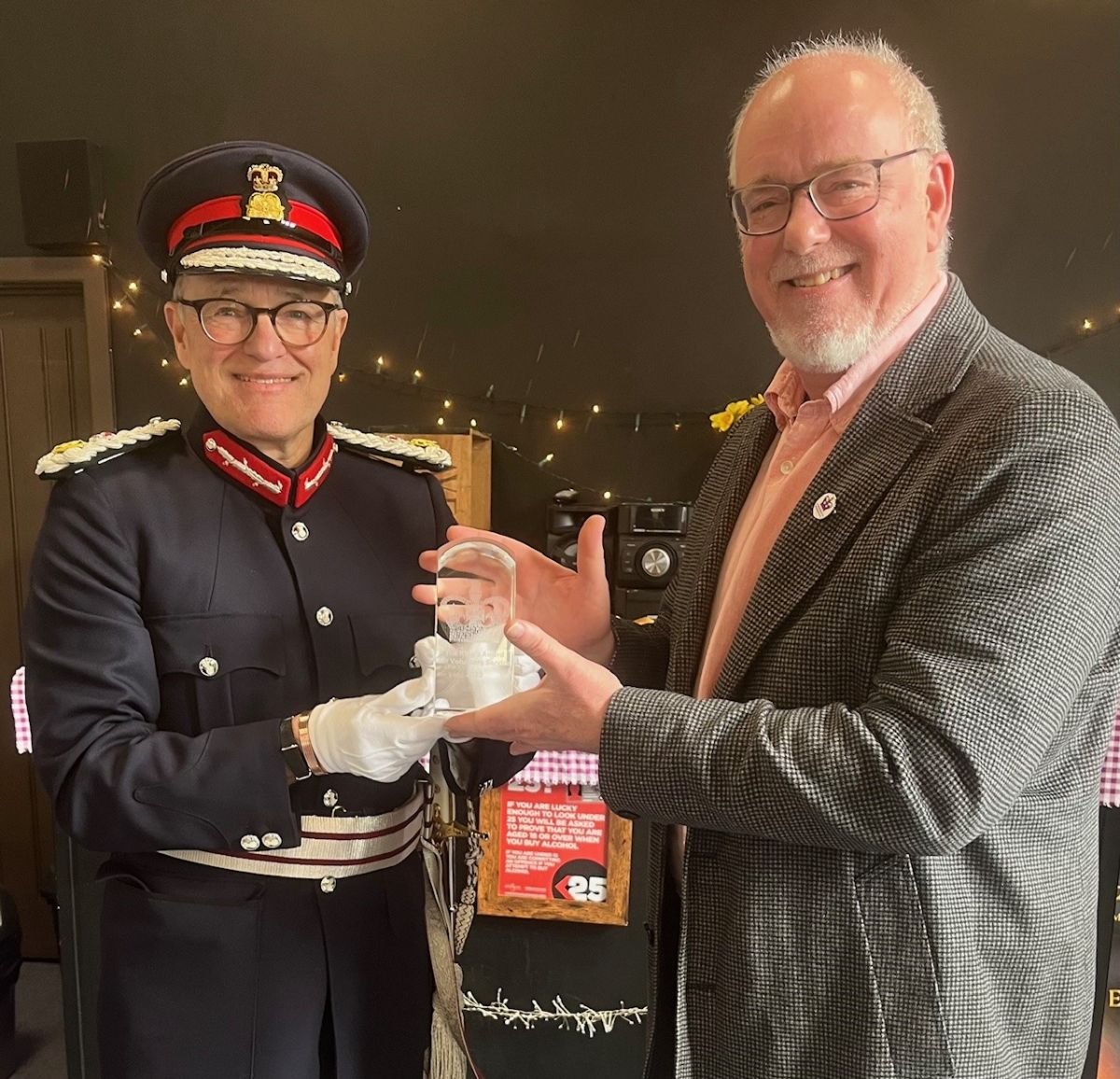 Image for In 2023 the hard work and dedication of Kirkgate Arts & Heritage's volunteers was recognised by the presentation of The Kings Award for Voluntary Service.