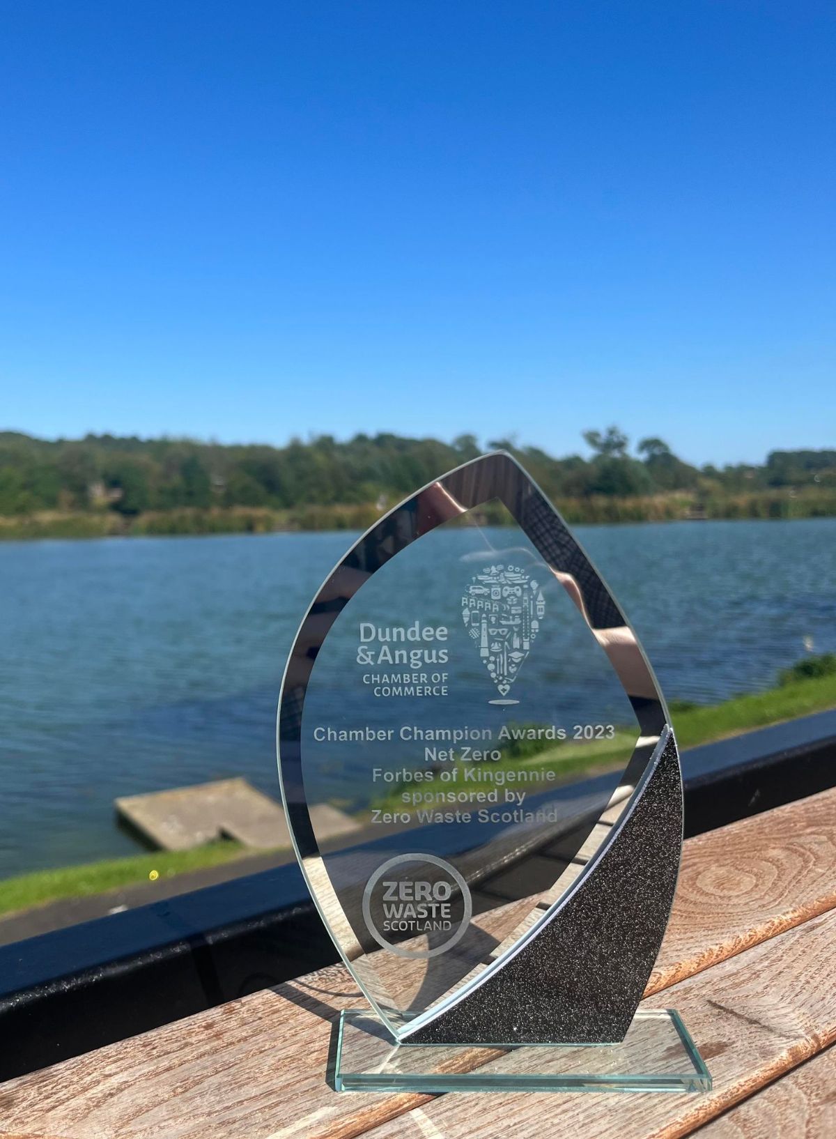 Image for After dedicating significant focus and investment to creating a meaningful impact on climate change, we are thrilled to win the NetZero Category Award at the Chamber Champion Awards. Protecting and caring for our planet is a priority we hold close. 