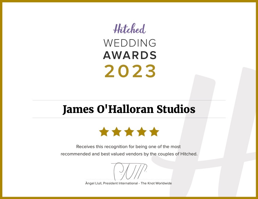 Image for Hitched Wedding Awards 2023 - Best reviewed Videographer of the year.