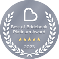 Image for Thank you to our lovely couples -  We've won a Best of Bridebook Award 2023 
