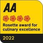 Image for AA Rosette award for culinary excellence 2022