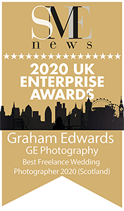 Image for Best Freelance Wedding Photographer 2020 (Scotland)