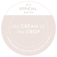 Image for Cream Of The Crop Supplier as recognised by Save The Date Magazine