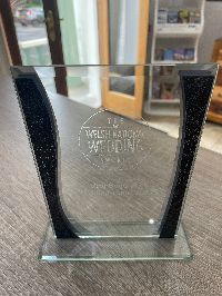 Image for Welsh National Wedding Award for Best Boutique Wedding venue in South & Central region