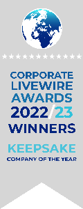 Image for Corporate Livewire Award for Global Keepsake Company 22/23 