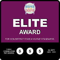 Image for Elite Award 2023 3 x 5 Star ratings. Thats 5* over the last 6 years