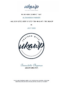Image for UKAWP Wedding Planning