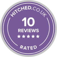 Image for 10 5* reviews achieved on Hitched