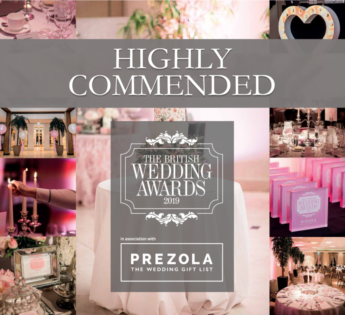 Image for Cornish Tipi Weddings has been Highly Commended in the Outdoor Wedding Venue category in The British Wedding Awards 2019. 