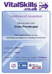 Image for All  staff are fully trained in Food Hygiene and Saftey