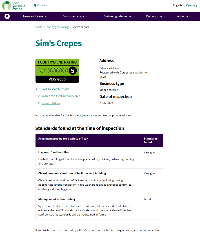 Image for ⭐⭐⭐⭐⭐ Sims Crepes is proud to have been awarded the highest possible 5-Star rating with Dorset Council