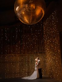 Image for owen barn -  romantic wedding bride and groom 