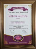 Image for Shortlisted for the “Best Event Caterer 2019” at the Curry Awards 2019