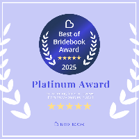 Image for Best of Bridebook 2025 Platinum Award