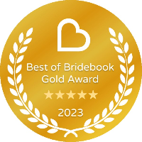 Image for Best of Bridebook Gold Award 2023!