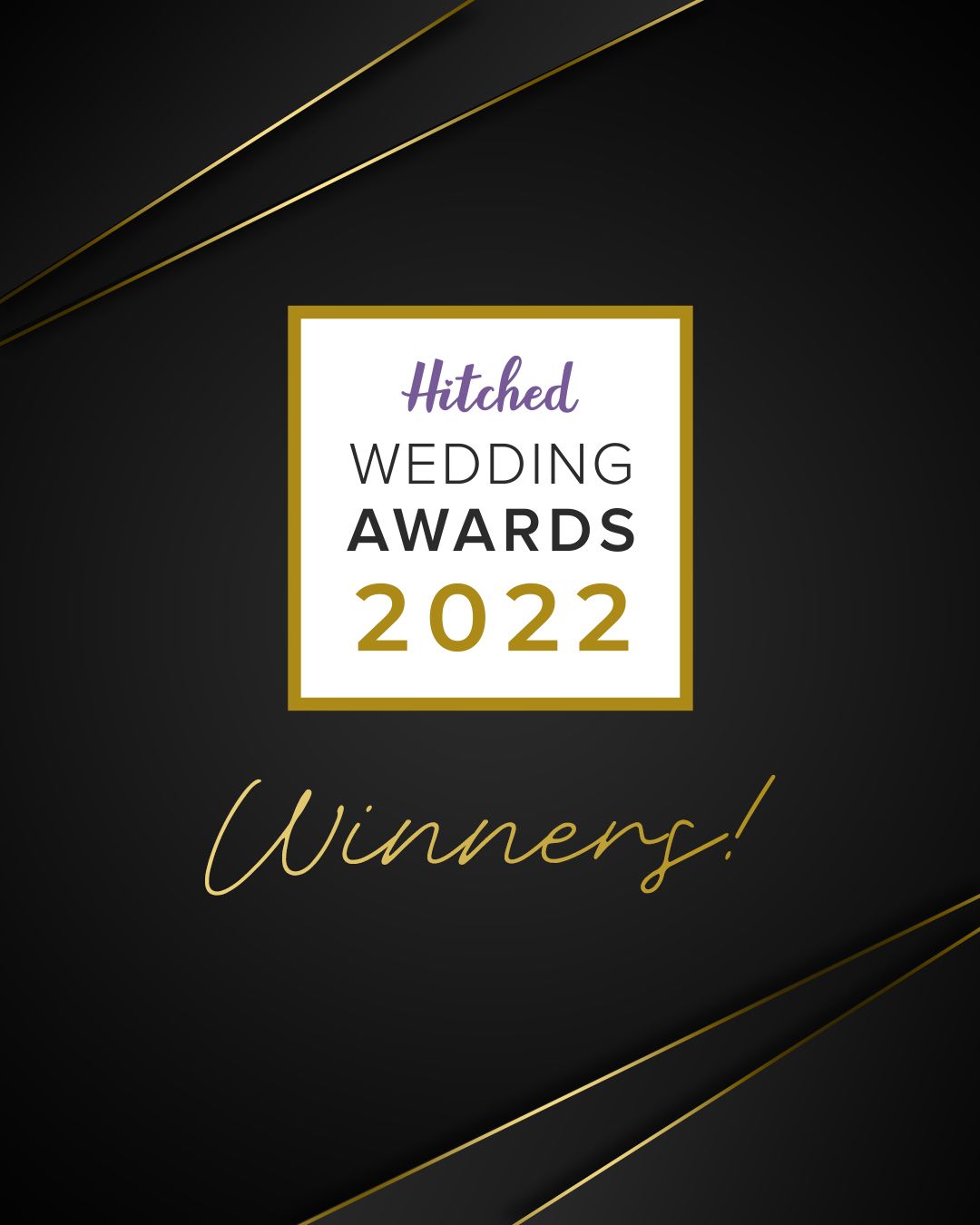 Image for My first year with Hitched and I was so happy to win this award. Hard work = happy brides