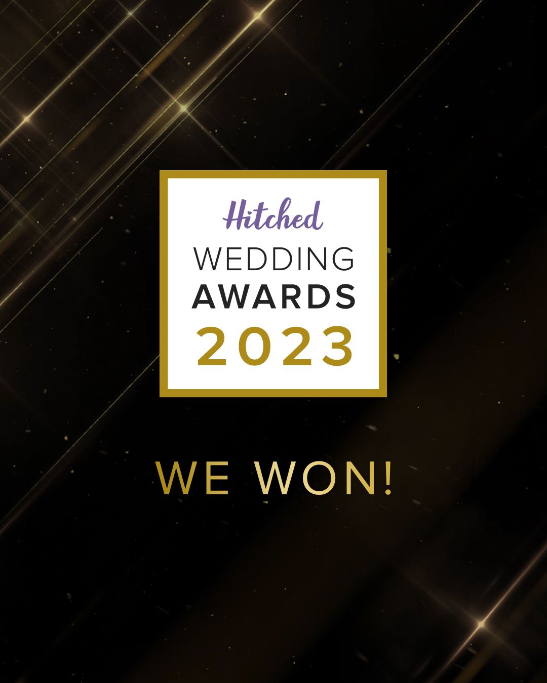 Image for My second year to win this award from Hitched and I am thrilled