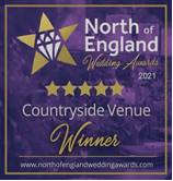 Image for North of England Wedding Awards Winners for Best Countryside Venue 2021