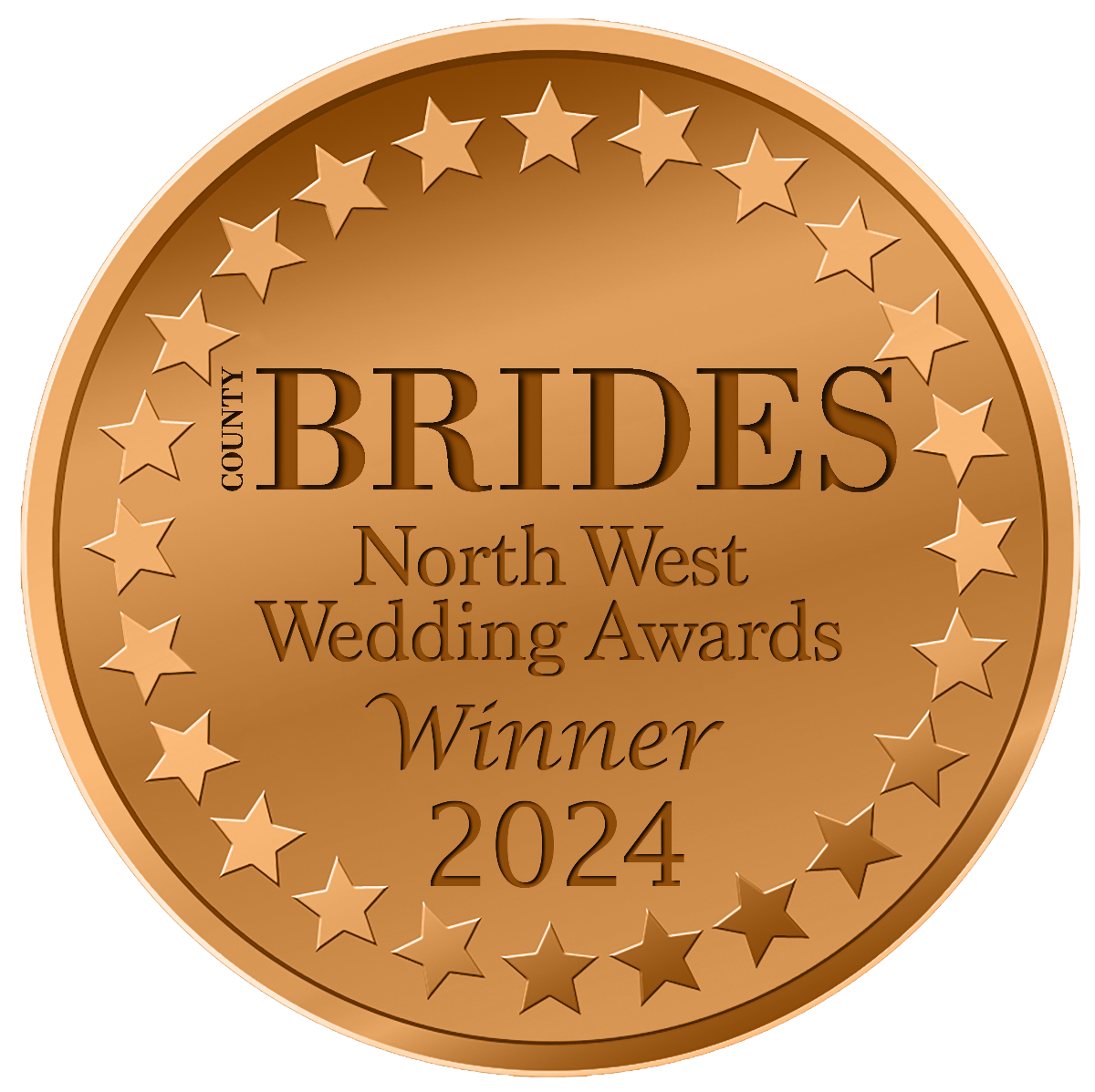 Image for County Brides North West Wedding Awards - Best Venue Cheshire 2024