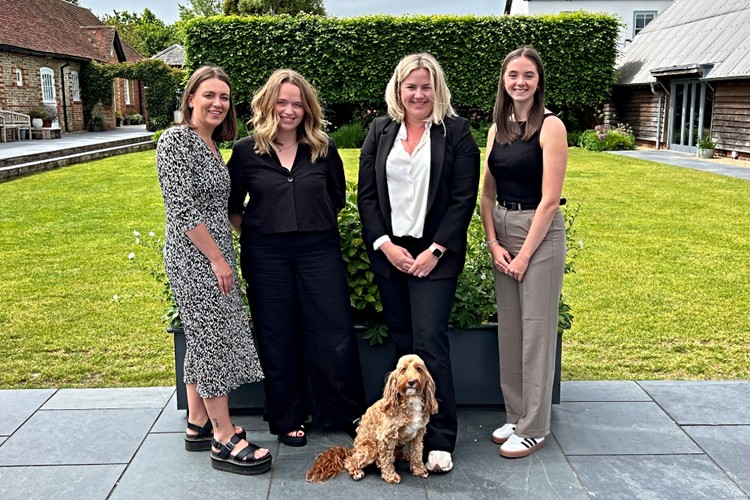 Image of Wedding Coordinator Sophie, Olivia, Kelly, Becky and Amy