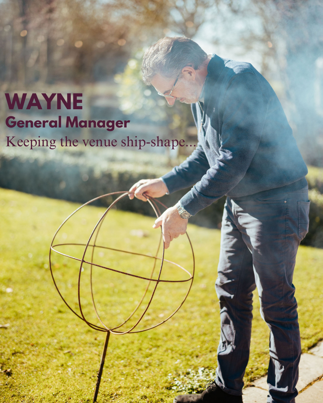 Image of Manager Wayne Messenger